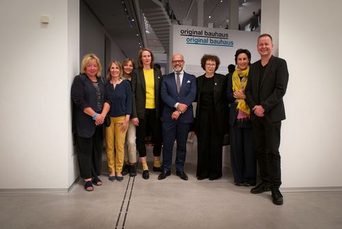 Eröffnung von original bauhaus. Die Jubiläumsausstellung, 5.9.2019, Foto: Catrin Schmitt Eröffnung von original bauhaus. Die Jubiläumsausstellung, 5.9.2019, Foto: Catrin Schmitt
