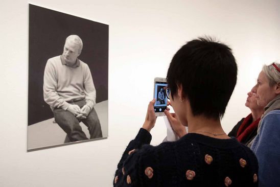 Eröffnung der Ausstellung "Heidi Specker - IN FRONT OF. Fotografien" in der Berlinischen Galerie, 10.3.2016, Foto: Amin Akhtar