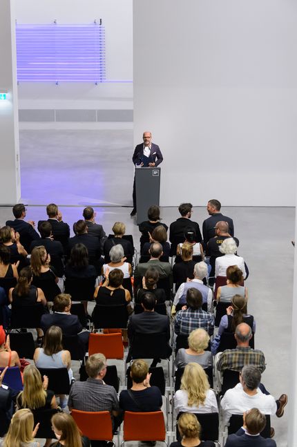 Verleihung des GASAG-Kunstpreises 2016 am 13. September an Andreas Greiner, Foto: Harry Schnitger Verleihung des GASAG-Kunstpreises 2016 am 13. September an Andreas Greiner, Foto: Harry Schnitger