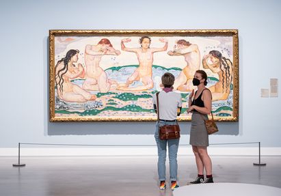 Ausstellungsansicht "Ferdinand Hodler und die Berliner Moderne", Foto: © Harry Schnitger Ausstellungsansicht "Ferdinand Hodler und die Berliner Moderne", Foto: © Harry Schnitger