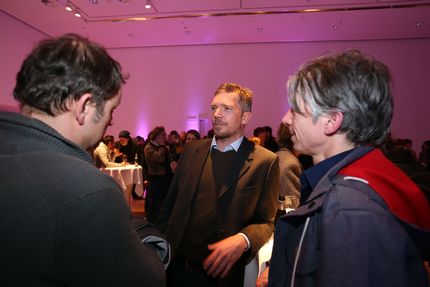 Eröffnung "Erwin Wurm. Bei Mutti" und "Visionäre der Moderne. Paul Scheerbart, Bruno Taut, Paul Goesch" in der Berlinischen Galerie, 14.4.2016, Foto: Amin Akhtar Eröffnung "Erwin Wurm. Bei Mutti" und "Visionäre der Moderne. Paul Scheerbart, Bruno Taut, Paul Goesch" in der Berlinischen Galerie, 14.4.2016, Foto: Amin Akhtar