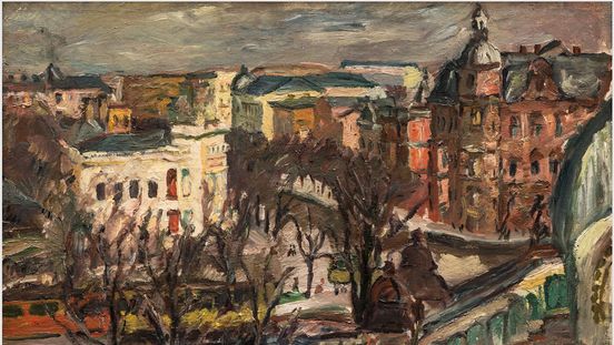 Max Beckmann, Nollendorfplatz, 1911 © Sammlung Stiftung Stadtmuseum Berlin, Foto: Oliver Ziebe, Berlin