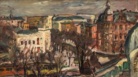 Max Beckmann, Nollendorfplatz, 1911 © Sammlung Stiftung Stadtmuseum Berlin, Foto: Oliver Ziebe, Berlin