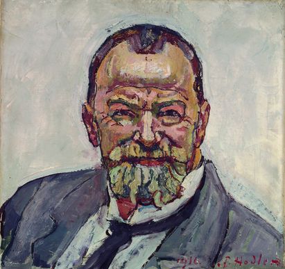 Ferdinand Hodler, Selbstbildnis, 1916, Foto: © Kunstmuseum Bern Ferdinand Hodler, Selbstbildnis, 1916, Foto: © Kunstmuseum Bern