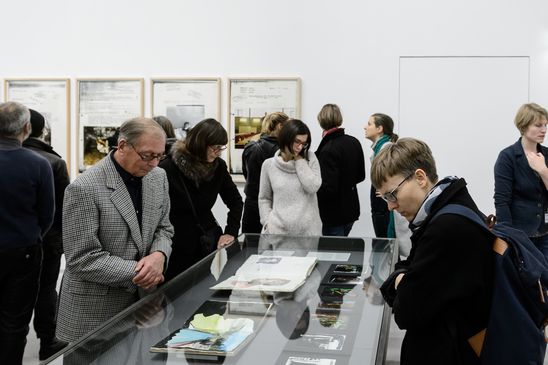 Eröffnungen und Verleihungen der Hannah-Höch-Preise 2016 an Cornelia Schleime und Tatjana Doll, 24.11.2016, Foto: Harry Schnitger