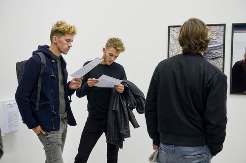 Eröffnung der Ausstellung "Cyrill Lachauer. What do you want here" in der Berlinischen Galerie, 2.11.2017, Foto: Benjamin Pritzkuleit Eröffnung der Ausstellung "Cyrill Lachauer. What do you want here" in der Berlinischen Galerie, 2.11.2017, Foto: Benjamin Pritzkuleit