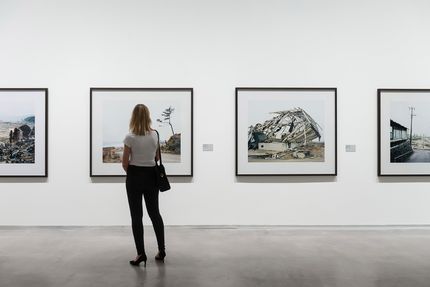 Eröffnung der Ausstellung "Fotografierte Ferne. Fotografen auf Reisen (1880–2015)" in der Berlinischen Galerie, 18.5.2017, Foto: Harry Schnitger Eröffnung der Ausstellung "Fotografierte Ferne. Fotografen auf Reisen (1880–2015)" in der Berlinischen Galerie, 18.5.2017, Foto: Harry Schnitger