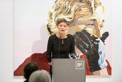 Eröffnungen und Verleihungen der Hannah-Höch-Preise 2016 an Cornelia Schleime und Tatjana Doll, 24.11.2016, Foto: Harry Schnitger Eröffnungen und Verleihungen der Hannah-Höch-Preise 2016 an Cornelia Schleime und Tatjana Doll, 24.11.2016, Foto: Harry Schnitger