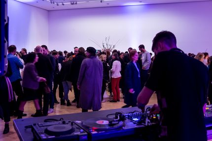 Eröffnung der Ausstellung "Julian Charrière. As We Used To Float" in der Berlinischen Galerie, 26.9.2019, Foto: Harry Schnitger Eröffnung der Ausstellung "Julian Charrière. As We Used To Float" in der Berlinischen Galerie, 26.9.2019, Foto: Harry Schnitger