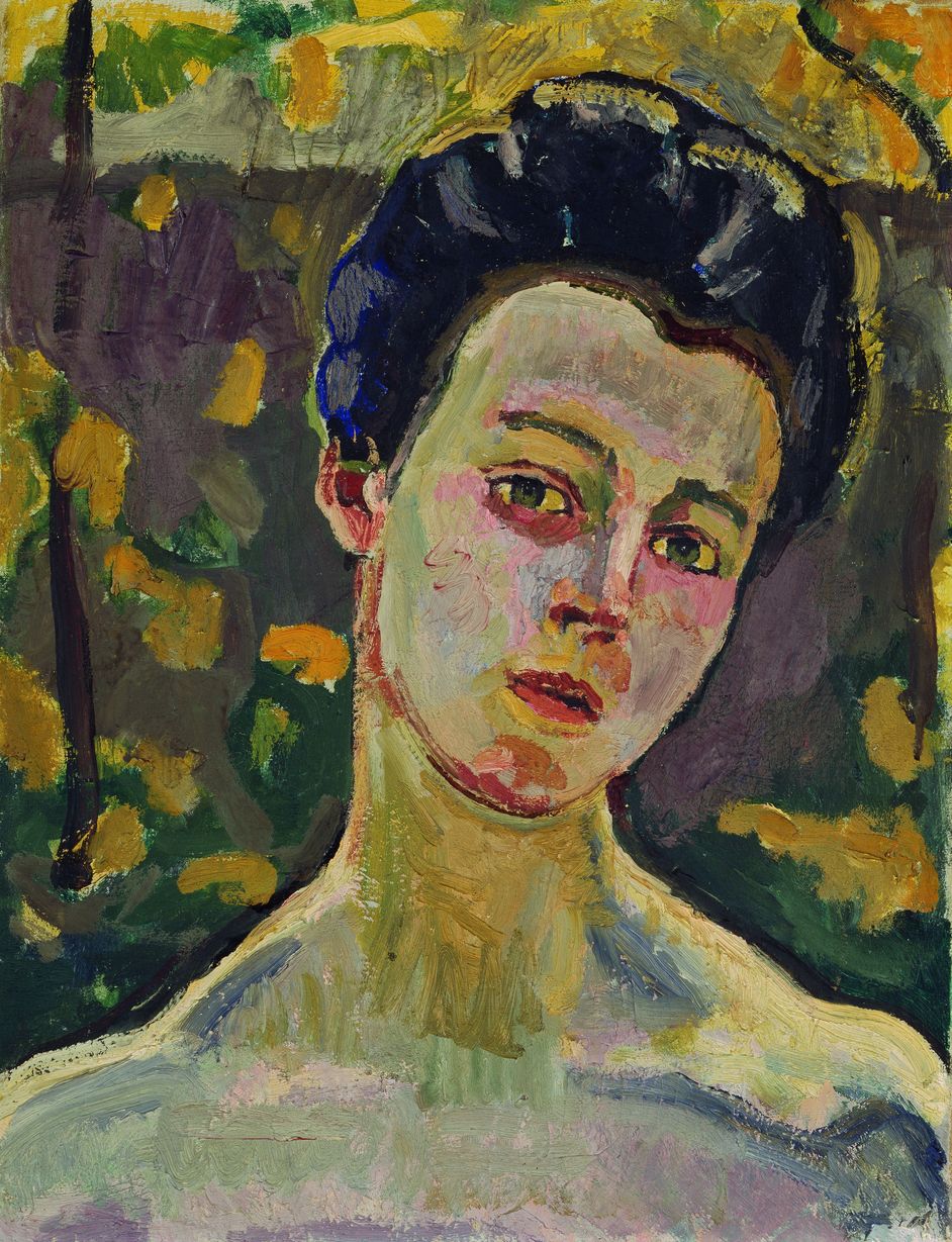 Oil on canvas, 46 × 35 cm