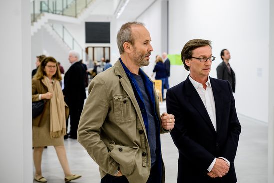 Preview der Ausstellung "Erwin Wurm. Bei Mutti" für Freund*innen der Berlinischen Galerie aus dem Förderverein, 13.4.2016, Foto: Hannes Wiedemann