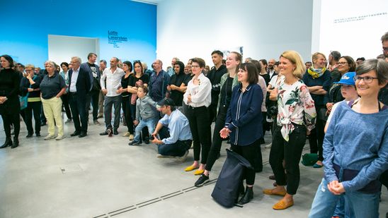 Eröffnung der Ausstellung "realities:united. Fazit" in der Berlinischen Galerie, 26.4.2019, Foto: Dovilė Aleksaitė