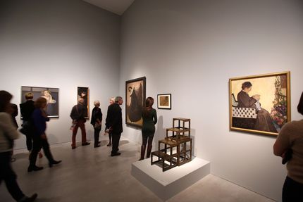 Eröffnung der Ausstellung "Wien Berlin. Kunst zweier Metropolen" in der Berlinischen Galerie, 23.10.2013, Foto: Amin Akhtar Eröffnung der Ausstellung "Wien Berlin. Kunst zweier Metropolen" in der Berlinischen Galerie, 23.10.2013, Foto: Amin Akhtar