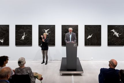 Eröffnung der Ausstellung "Loredana Nemes. Gier Angst Liebe" in der Berlinischen Galerie, 21.6.2018, Foto: Harry Schnitger Eröffnung der Ausstellung "Loredana Nemes. Gier Angst Liebe" in der Berlinischen Galerie, 21.6.2018, Foto: Harry Schnitger