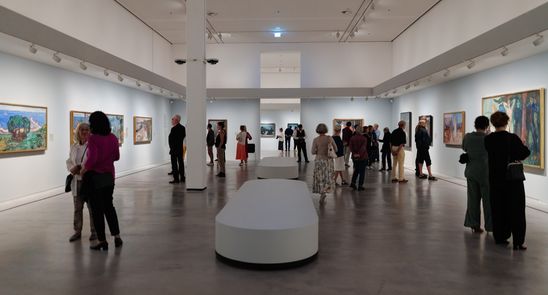 Impressionen Preview „Edvard Munch. Zauber des Nordens“, Berlinische Galerie