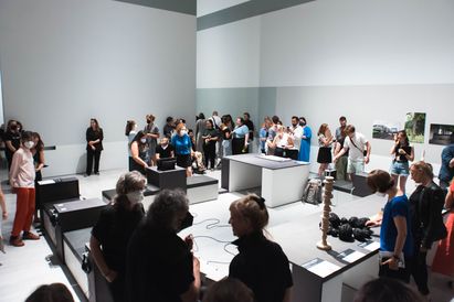 Ausstellungsansicht "Von Sinnen", Foto: © Elias Amler Ausstellungsansicht "Von Sinnen", Foto: © Elias Amler