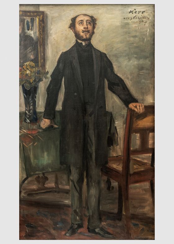 Lovis Corinth, Porträt Alfred Kerr, 1907, © Sammlung Stiftung Stadtmuseum Berlin, Repro: Oliver Ziebe, Berlin