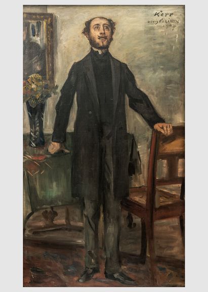 Lovis Corinth, Porträt Alfred Kerr, 1907 © Sammlung Stiftung Stadtmuseum Berlin, Foto: Oliver Ziebe, Berlin Lovis Corinth, Porträt Alfred Kerr, 1907 © Sammlung Stiftung Stadtmuseum Berlin, Foto: Oliver Ziebe, Berlin