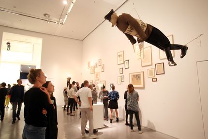 Eröffnung der Ausstellung "Dada Afrika. Dialog mit dem Fremden" in der Berlinischen Galerie, 4.8.2016, Foto: Amin Akhtar Eröffnung der Ausstellung "Dada Afrika. Dialog mit dem Fremden" in der Berlinischen Galerie, 4.8.2016, Foto: Amin Akhtar