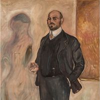 Edvard Munch, Portrait of Walther Rathenau, 1907