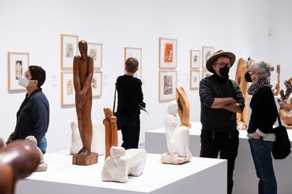 Ausstellungsansicht „Louise Stomps. Natur Gestalten - Skulpturen 1928-1988“, Foto: © Harry Schnitger Ausstellungsansicht „Louise Stomps. Natur Gestalten - Skulpturen 1928-1988“, Foto: © Harry Schnitger