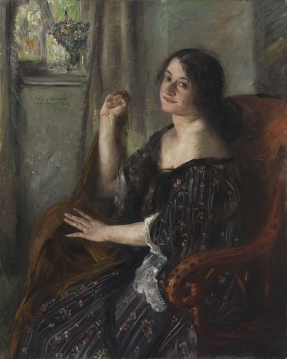 Lovis Corinth, Petermannchen (Porträt Charlotte Berend), 1902, Jüdisches Museum Berlin, Foto: © Roman März Lovis Corinth, Petermannchen (Porträt Charlotte Berend), 1902, Jüdisches Museum Berlin, Foto: © Roman März