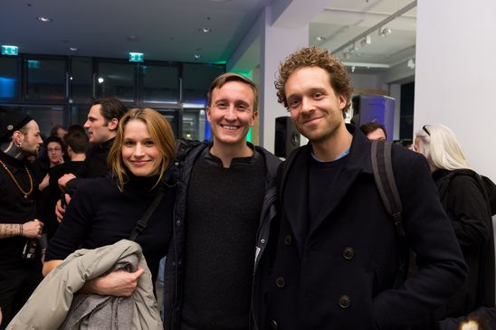 Eröffnung der Ausstellung "Carsten Nicolai. Tele" in der Berlinischen Galerie, 22.3.2018, Foto: Harry Schnitger