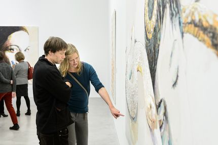Eröffnungen und Verleihungen der Hannah-Höch-Preise 2016 an Cornelia Schleime und Tatjana Doll, 24.11.2016, Foto: Harry Schnitger Eröffnungen und Verleihungen der Hannah-Höch-Preise 2016 an Cornelia Schleime und Tatjana Doll, 24.11.2016, Foto: Harry Schnitger