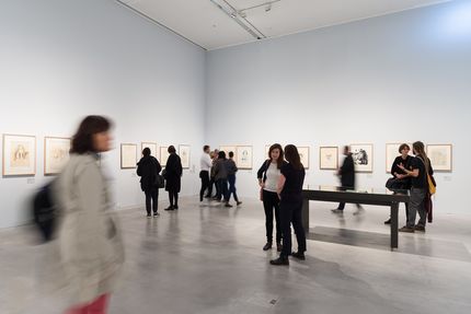 Eröffnung der Ausstellung "Jeanne Mammen. Die Beobachterin" in der Berlinischen Galerie, 5.10.2017, Foto: Harry Schnitger Eröffnung der Ausstellung "Jeanne Mammen. Die Beobachterin" in der Berlinischen Galerie, 5.10.2017, Foto: Harry Schnitger