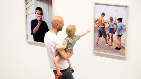 Eröffnung der Ausstellung "Tobias Zielony. Jenny Jenny" in der Berlinischen Galerie, 20.6.2013, Foto: Jirka Jansch