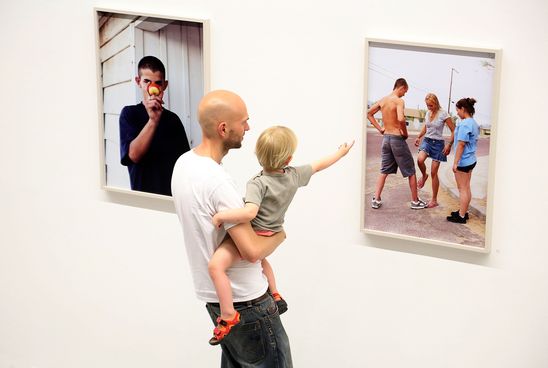 Eröffnung der Ausstellung "Tobias Zielony. Jenny Jenny" in der Berlinischen Galerie, 20.6.2013, Foto: Jirka Jansch