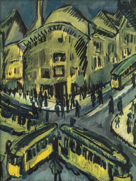 Ernst Ludwig Kirchner, Nollendorfplatz, Berlin, 1912,