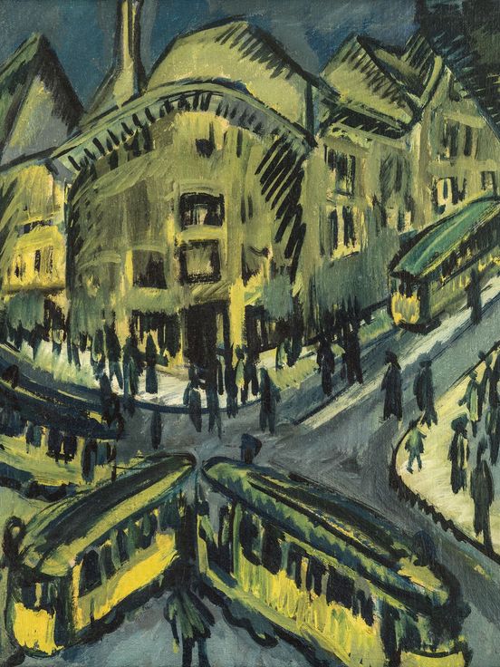 Ernst Ludwig Kirchner, Nollendorfplatz, Berlin, 1912,