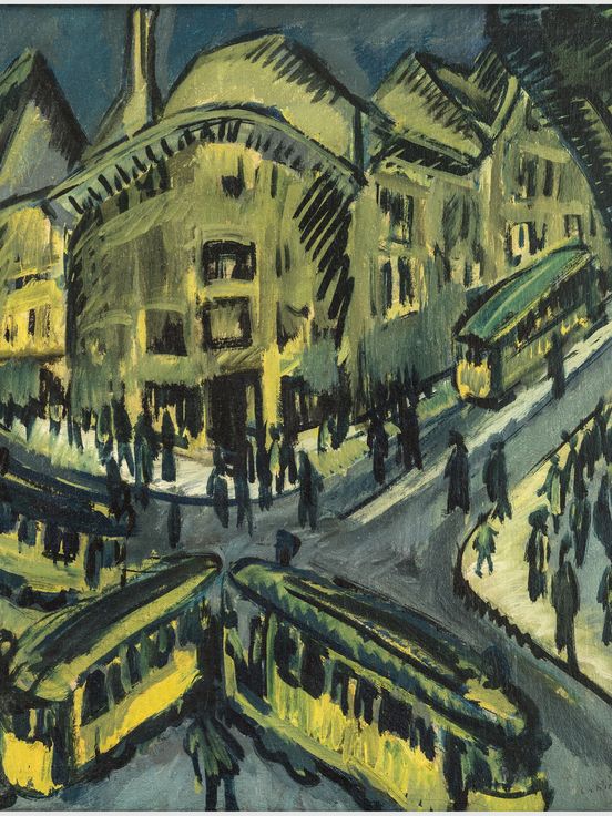 Ernst Ludwig Kirchner, Nollendorfplatz, Berlin, 1912,