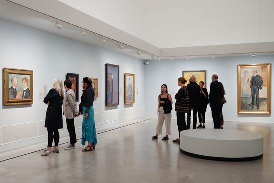 Impressionen Preview „Edvard Munch. Zauber des Nordens“, Berlinische Galerie