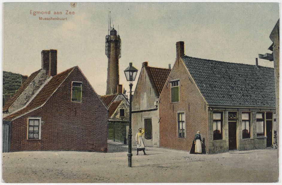 Postkarte mit historischer Stadtansicht