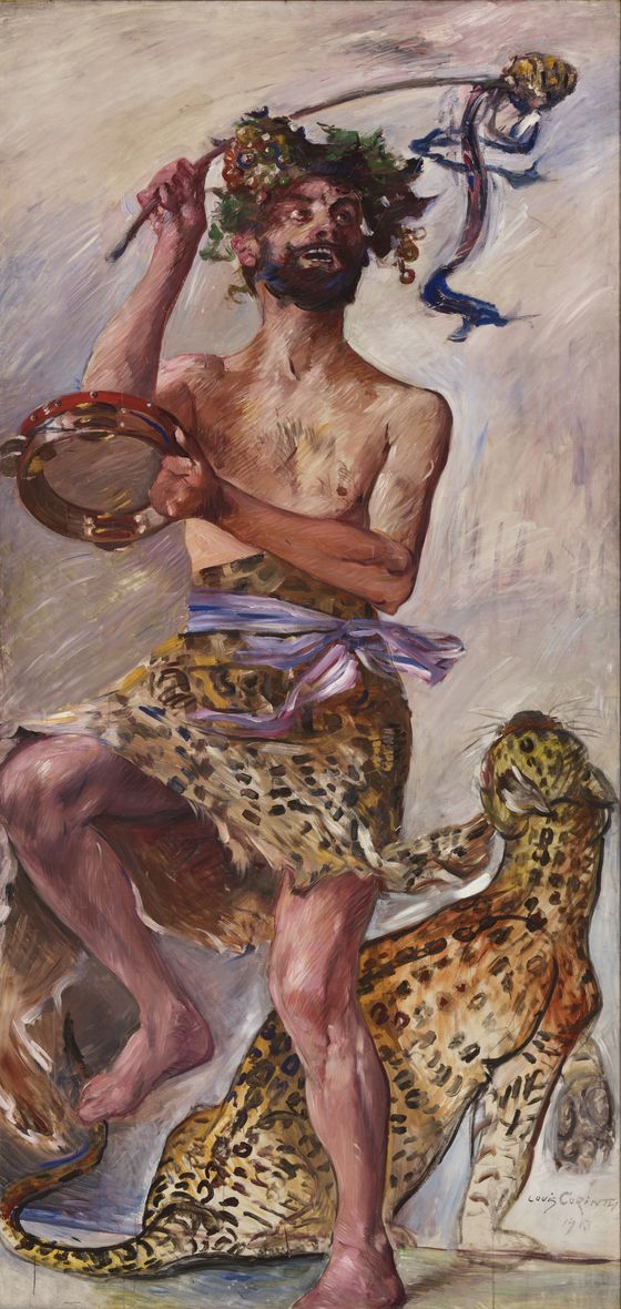 Lovis Corinth, Bacchant (Katzenellenbogen-Zyklus), 1913, © Berlinische Galerie, Foto: Roman März