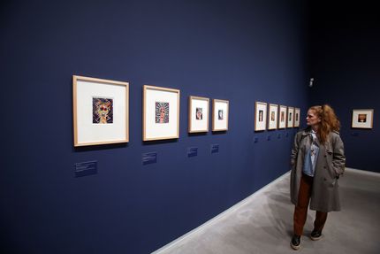 Eröffnung "Erwin Wurm. Bei Mutti" und "Visionäre der Moderne. Paul Scheerbart, Bruno Taut, Paul Goesch" in der Berlinischen Galerie, 14.4.2016, Foto: Amin Akhtar Eröffnung "Erwin Wurm. Bei Mutti" und "Visionäre der Moderne. Paul Scheerbart, Bruno Taut, Paul Goesch" in der Berlinischen Galerie, 14.4.2016, Foto: Amin Akhtar