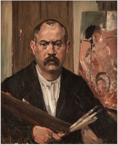 Lovis Corinth, Selbstbildnis, 1900 © Sammlung Stiftung Stadtmuseum Berlin, Foto: Oliver Ziebe, Berlin Lovis Corinth, Selbstbildnis, 1900 © Sammlung Stiftung Stadtmuseum Berlin, Foto: Oliver Ziebe, Berlin