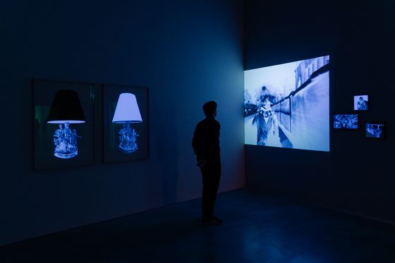Installation view “Marc Brandenburg. 20th Century Debris”, Berlinische Galerie, Photo: Justus Lemm