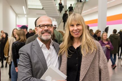Eröffnung der Ausstellung "Carsten Nicolai. Tele" in der Berlinischen Galerie, 22.3.2018, Foto: Harry Schnitger Eröffnung der Ausstellung "Carsten Nicolai. Tele" in der Berlinischen Galerie, 22.3.2018, Foto: Harry Schnitger