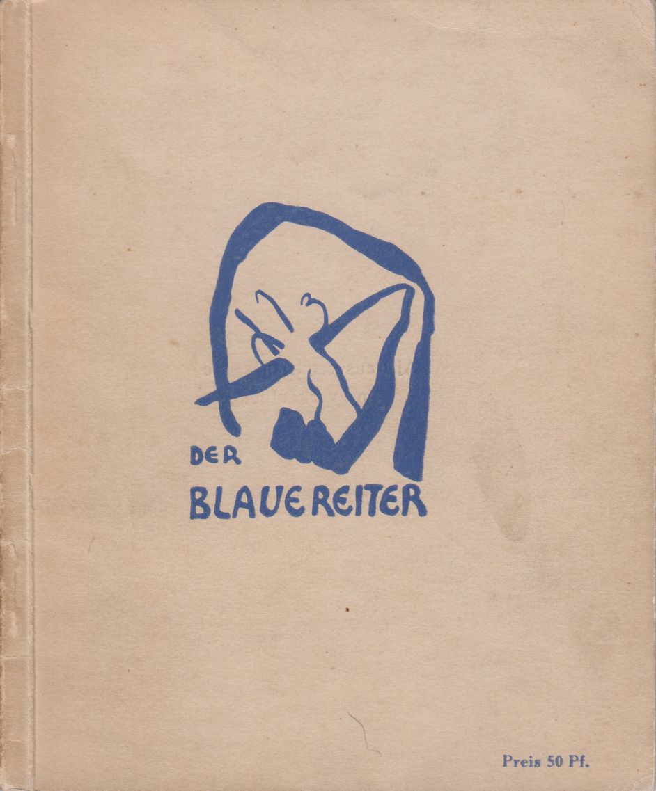 Publikations-Cover mit dem Titel „Der Blaue Reiter" und blauer Illustration auf hellem Untergrund.