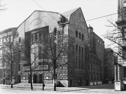 Oskar Kaufmann, Hebbel Theater, ohne Datierung © Architekturmuseum TU Berlin Oskar Kaufmann, Hebbel Theater, ohne Datierung © Architekturmuseum TU Berlin