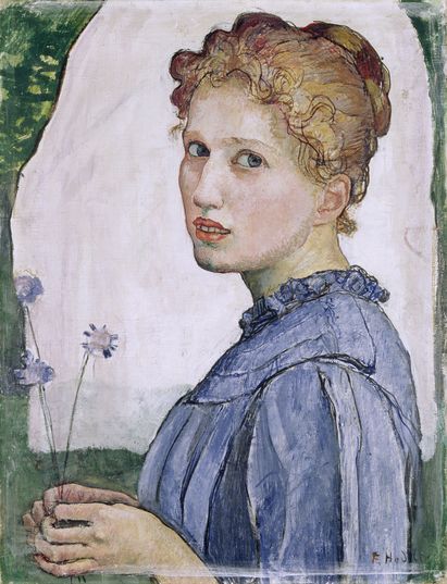 Ferdinand Hodler, Bildnis Helene Thiele, 1899, Foto: © Kunsthaus Zürich Ferdinand Hodler, Bildnis Helene Thiele, 1899, Foto: © Kunsthaus Zürich
