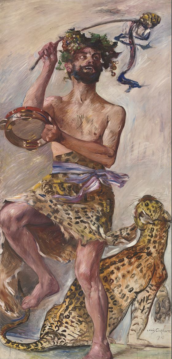 Lovis Corinth, Bacchant, 1913, From the eleven-part Katzenellenbogen Cycle, © Copyrights to the artwork expired