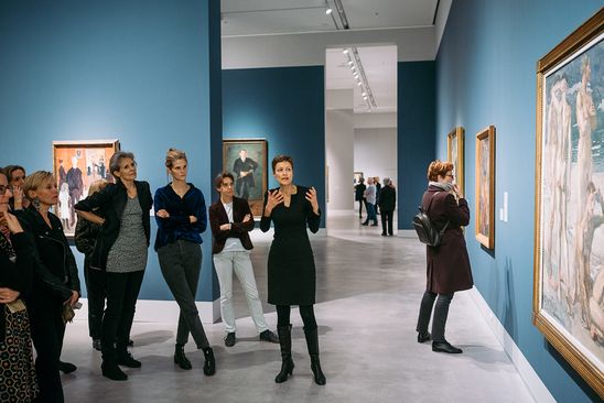 Preview des Fördervereins zur Ausstellung "Max Beckmann und Berlin", 18.11.2015, Foto: Hannes Wiedemann