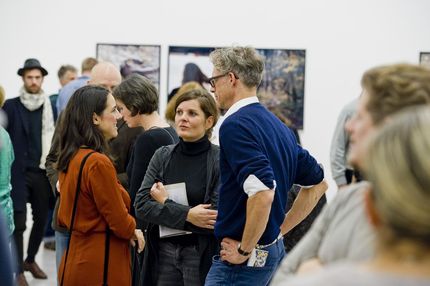 Eröffnung der Ausstellung "Cyrill Lachauer. What do you want here" in der Berlinischen Galerie, 2.11.2017, Foto: Benjamin Pritzkuleit Eröffnung der Ausstellung "Cyrill Lachauer. What do you want here" in der Berlinischen Galerie, 2.11.2017, Foto: Benjamin Pritzkuleit