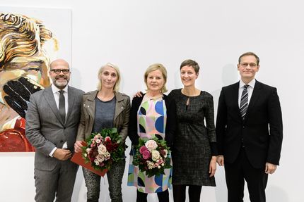 Eröffnungen und Verleihungen der Hannah-Höch-Preise 2016 an Cornelia Schleime und Tatjana Doll, 24.11.2016, Foto: Harry Schnitger Eröffnungen und Verleihungen der Hannah-Höch-Preise 2016 an Cornelia Schleime und Tatjana Doll, 24.11.2016, Foto: Harry Schnitger