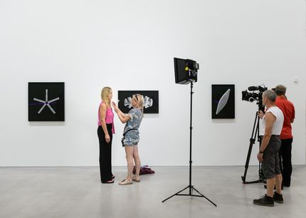 Eröffnung der Ausstellung "Andreas Greiner. Agentur des Exponenten", GASAG Kunstpreis 2016 in der Berlinischen Galerie, 14.9.2016, Foto: Harry Schnitger Eröffnung der Ausstellung "Andreas Greiner. Agentur des Exponenten", GASAG Kunstpreis 2016 in der Berlinischen Galerie, 14.9.2016, Foto: Harry Schnitger