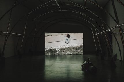 Eröffnung von "Raphaela Vogel. Son of a Witch" in der Berlinischen Galerie im Rahmen von Videoart at Midnight, 29.11.2018, Foto: Pauline Ruthe Eröffnung von "Raphaela Vogel. Son of a Witch" in der Berlinischen Galerie im Rahmen von Videoart at Midnight, 29.11.2018, Foto: Pauline Ruthe